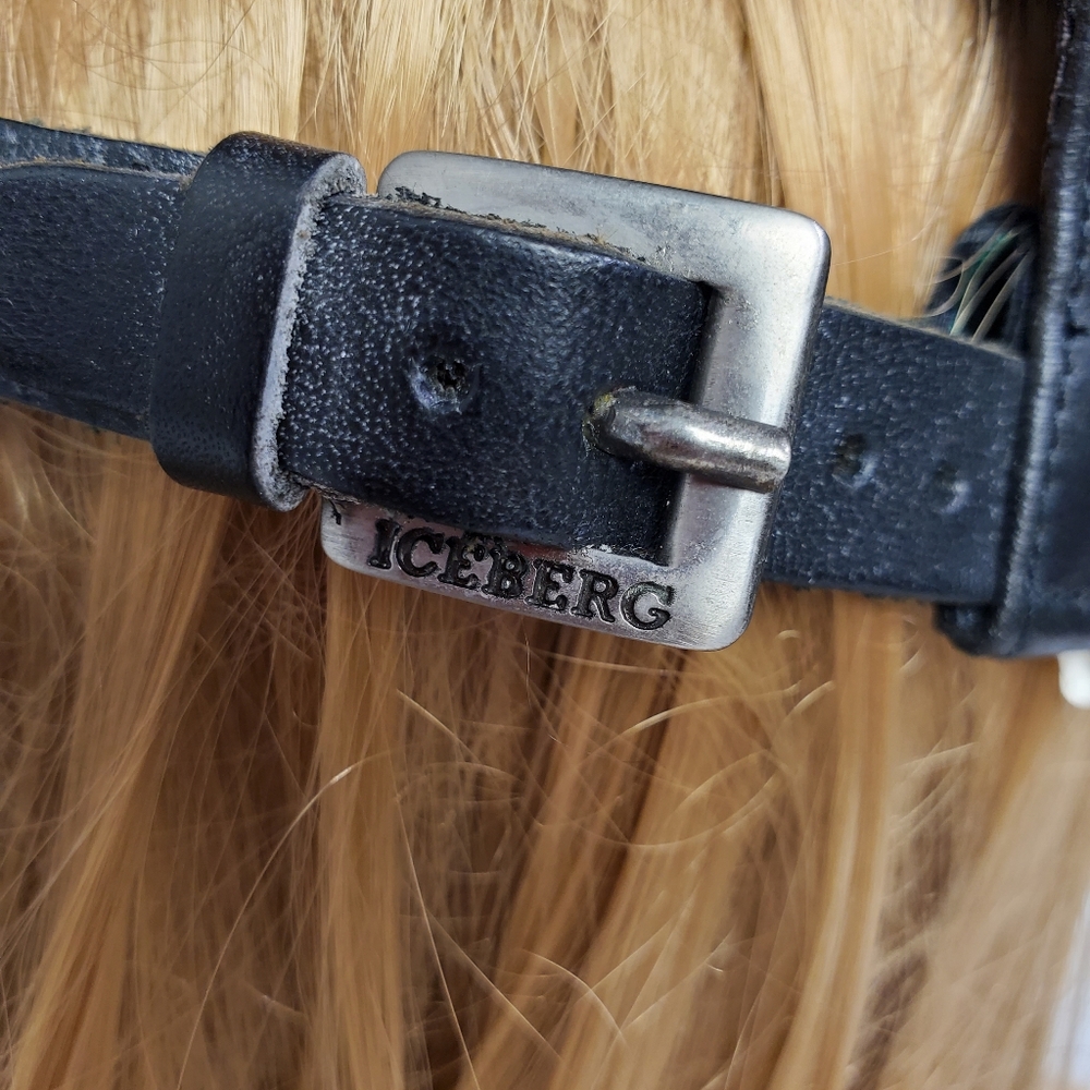 🚨🚨SOLD🚨🚨Vtg 95 Iceberg Leather Tom & Jerry - Picture 7 of 11